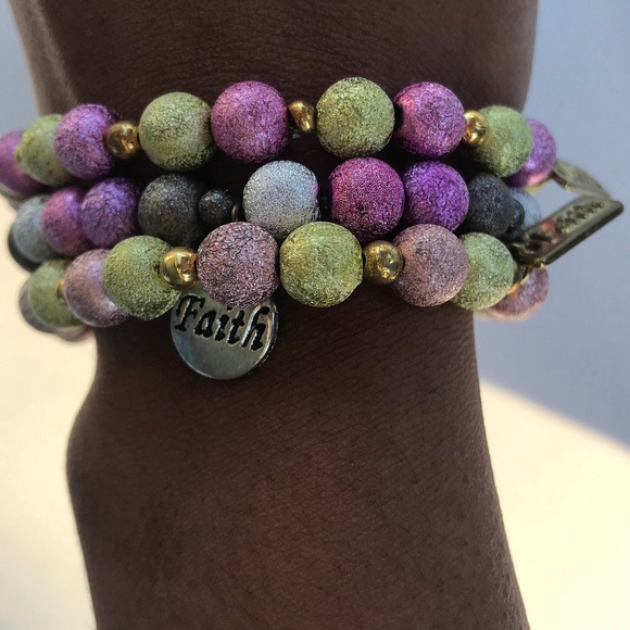 Bible Verse Bracelet, Faith Bracelet, Spiritual - Picture 4 of 8